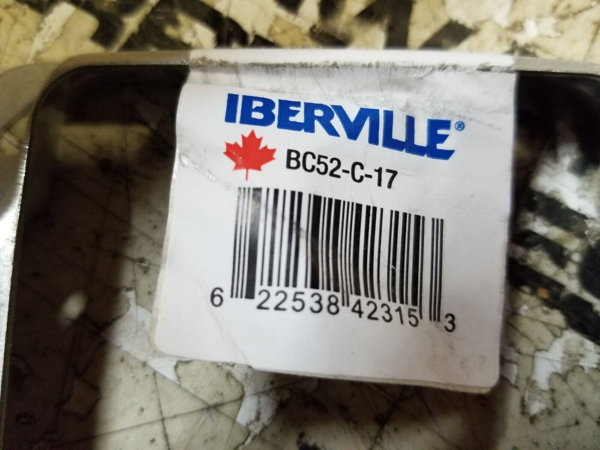 Lot of 19PC New Iberville BC52-C-17 1/2" 4" Square 2 Device Cover Plates