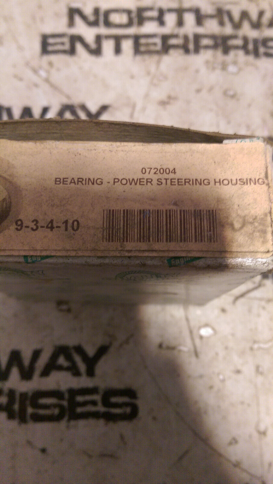 072004 STEERING GEAR HOUSING BEARING QUALITY GEAR