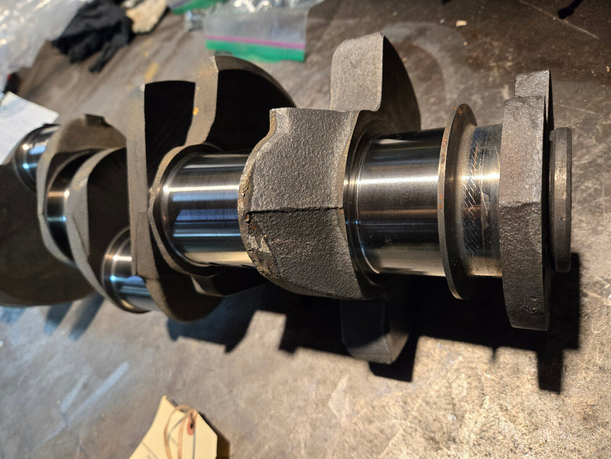REMAN 6.5L CHEV DIESEL CRANKSHAFT 14024236 POLISHED SONOFLUXED