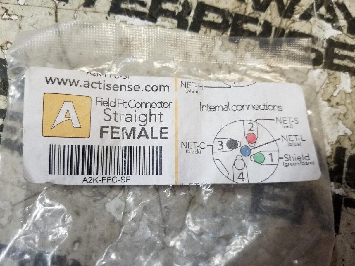Actisense NMEA 2000 Field Fit Connector - Straight - Female - A2K-FFC-SF