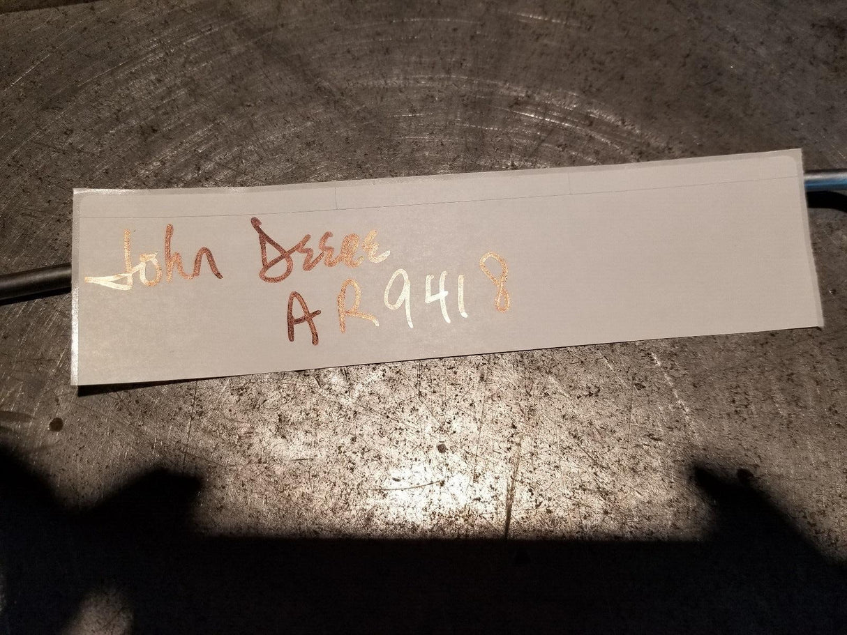 JOHN DEERE FUEL INJECTION LINE AR94198