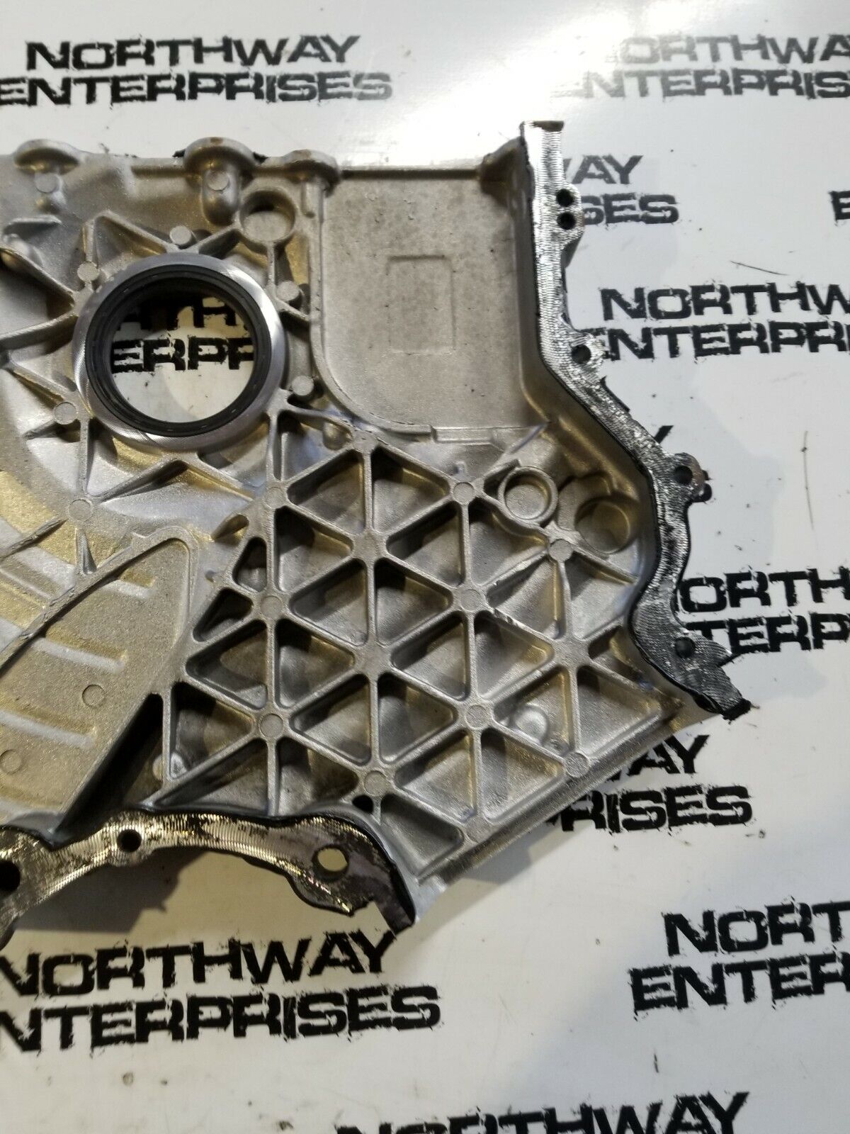 68147512AB FRONT LOWER TIMING COVER 3.0L ECODIESEL 14-16 2014 2015 2016