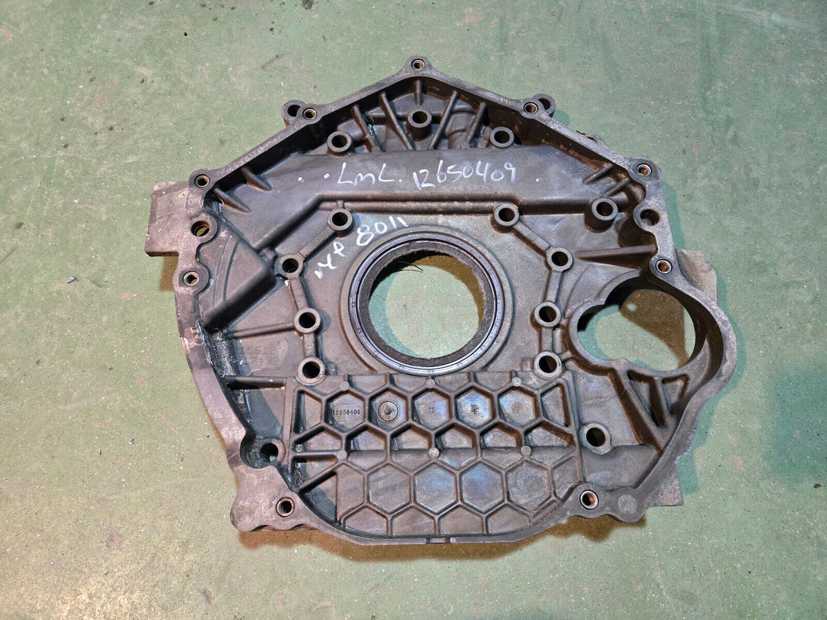 11-14 Chevy 6.6 LML Duramax Diesel MT AT Transmission Adapter Plate 12650409