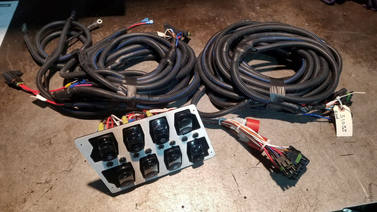 KINGFISHER DASH 0369951 31033 SWITCH PANEL AND WIRING HARNESS