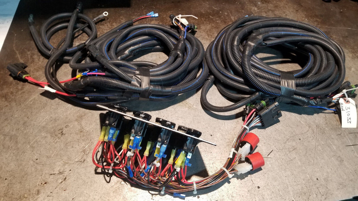 KINGFISHER DASH 0369951 31033 SWITCH PANEL AND WIRING HARNESS