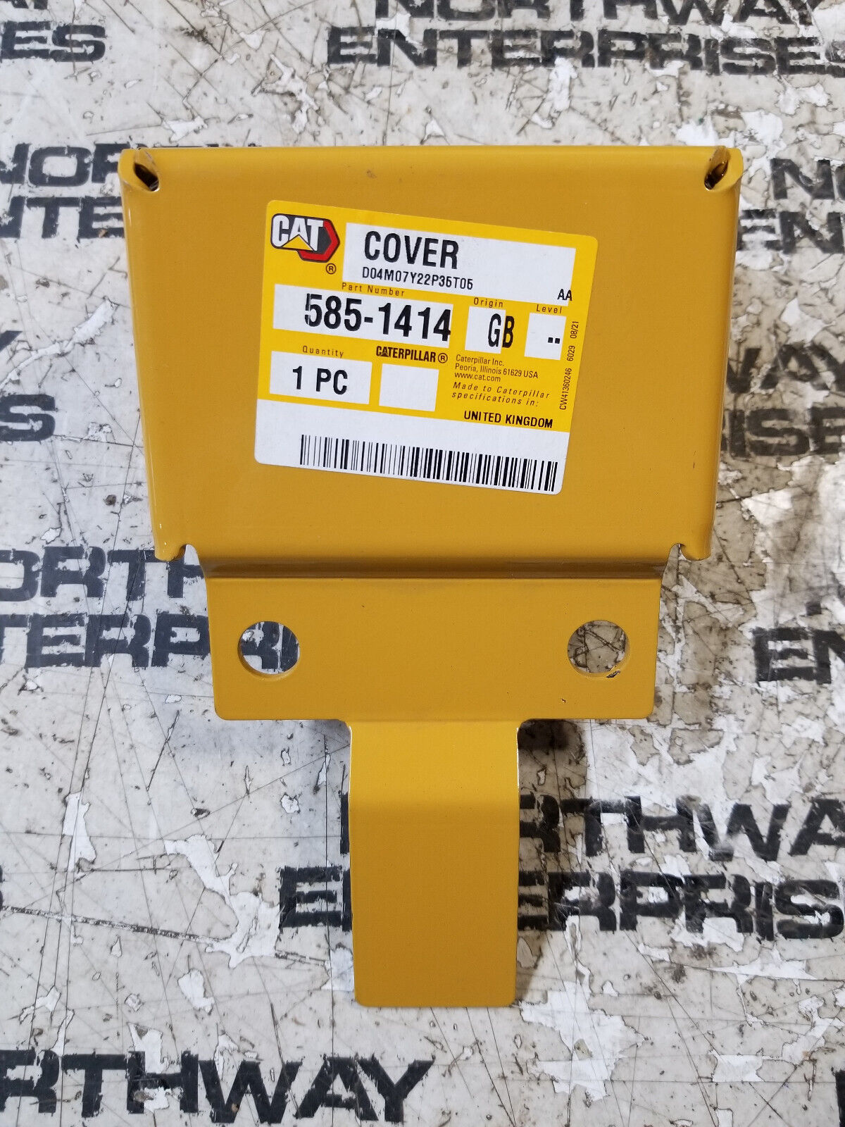 585-1414 Wheel Speed Sensor Cover for the 700 Series Articulated Dump Truck