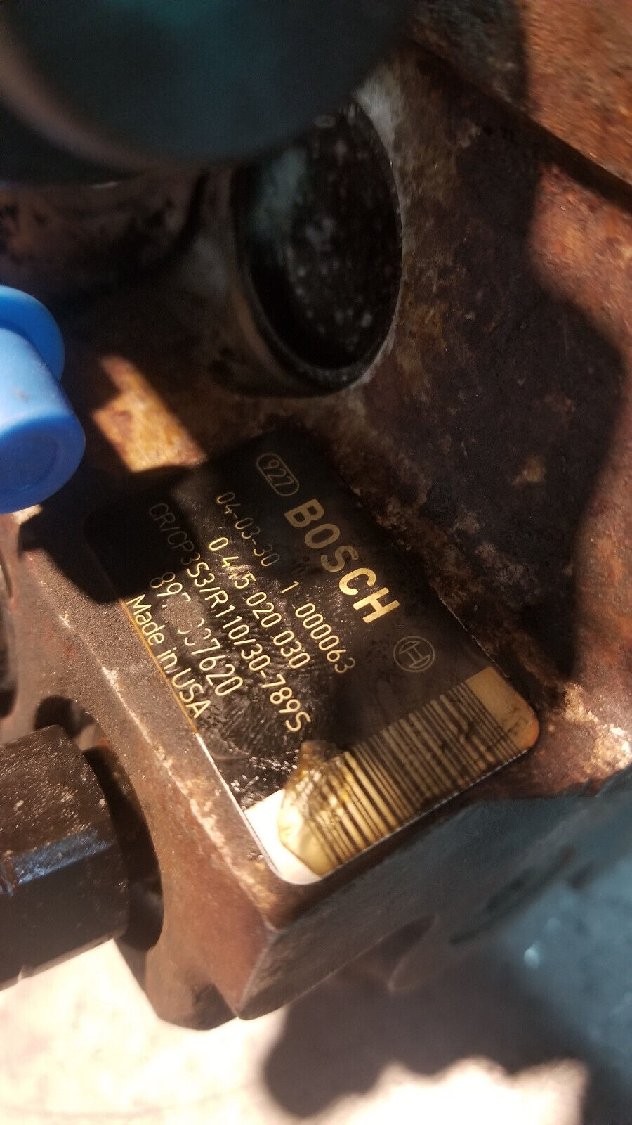 TESTED 0445020030 LLY Bosch CP3 Pump GM Duramax 8973037620