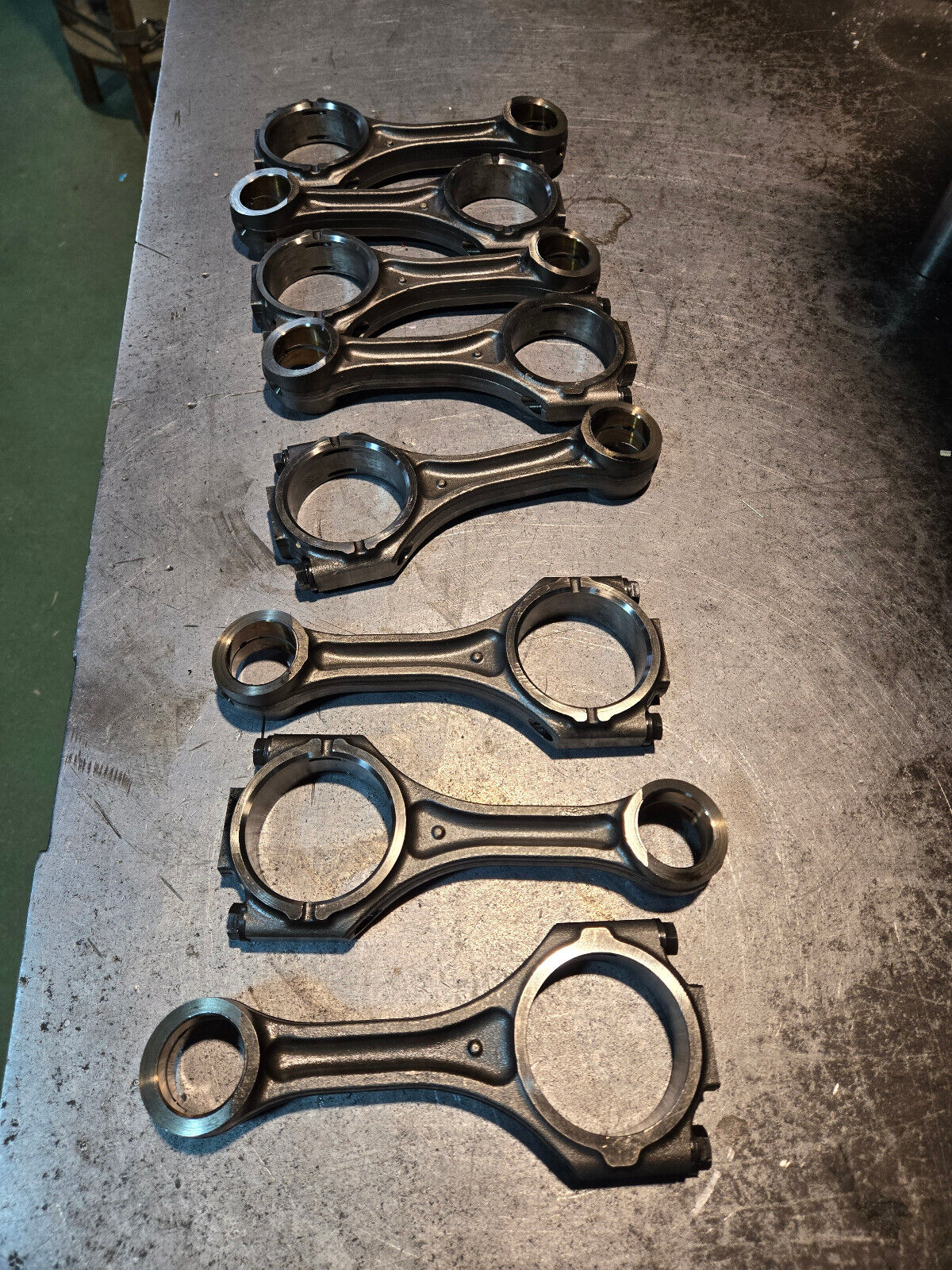 07-10 2007-2010 DURAMAX 6.6 6.6L LBZ LMM ENGINE CONNECTING ROD SET 97352631