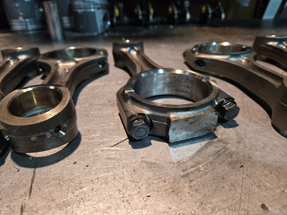 07-10 2007-2010 DURAMAX 6.6 6.6L LBZ LMM ENGINE CONNECTING ROD SET 97352631