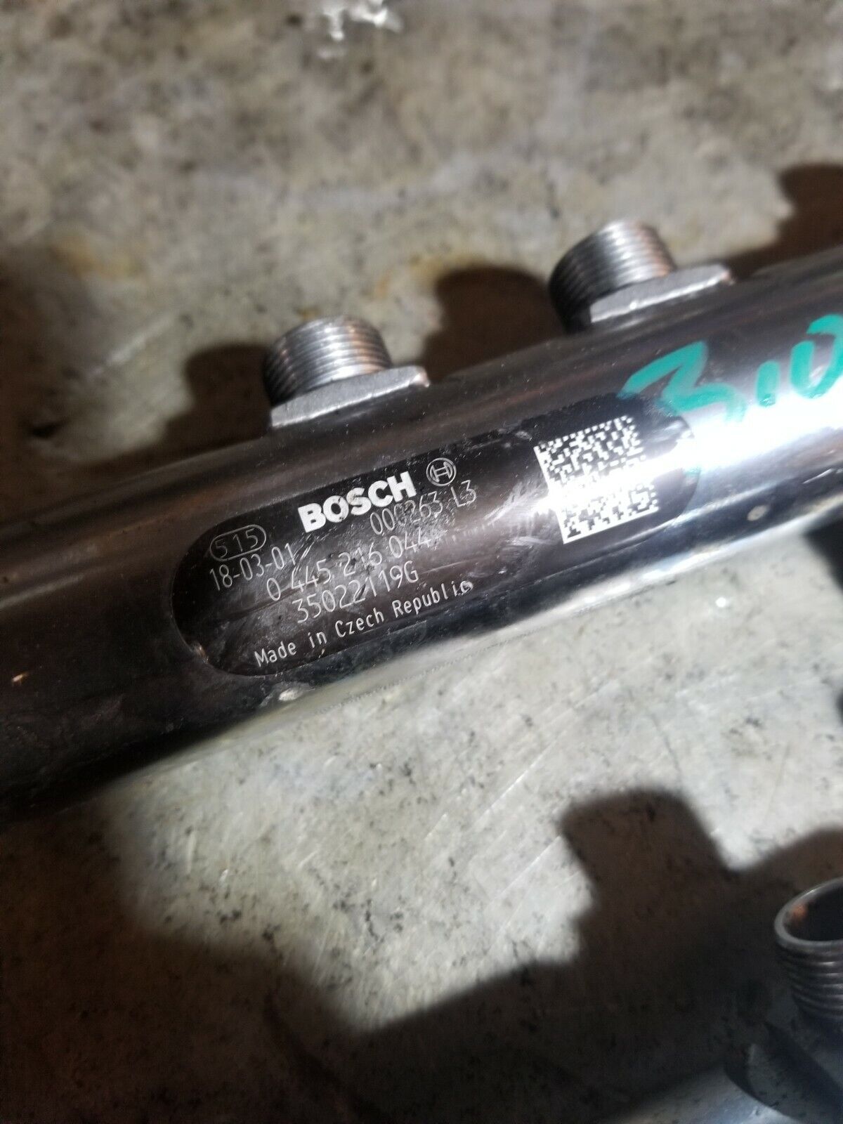 2014-2019 3.0L EcoDiesel FUEL RAILS 0445216050 0445216044 0281006209