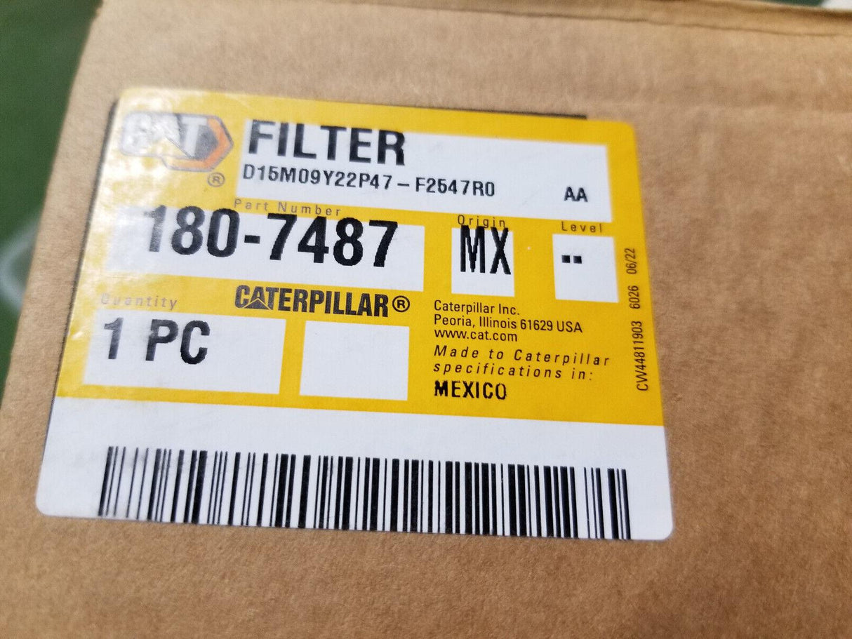 180-7487 CATERPILLAR CABIN AIR FILTER 1807487
