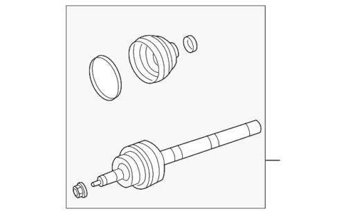 NEW AL1Z-3B436-A Genuine Ford Shaft & Joint Assembly 2007-2015 F150