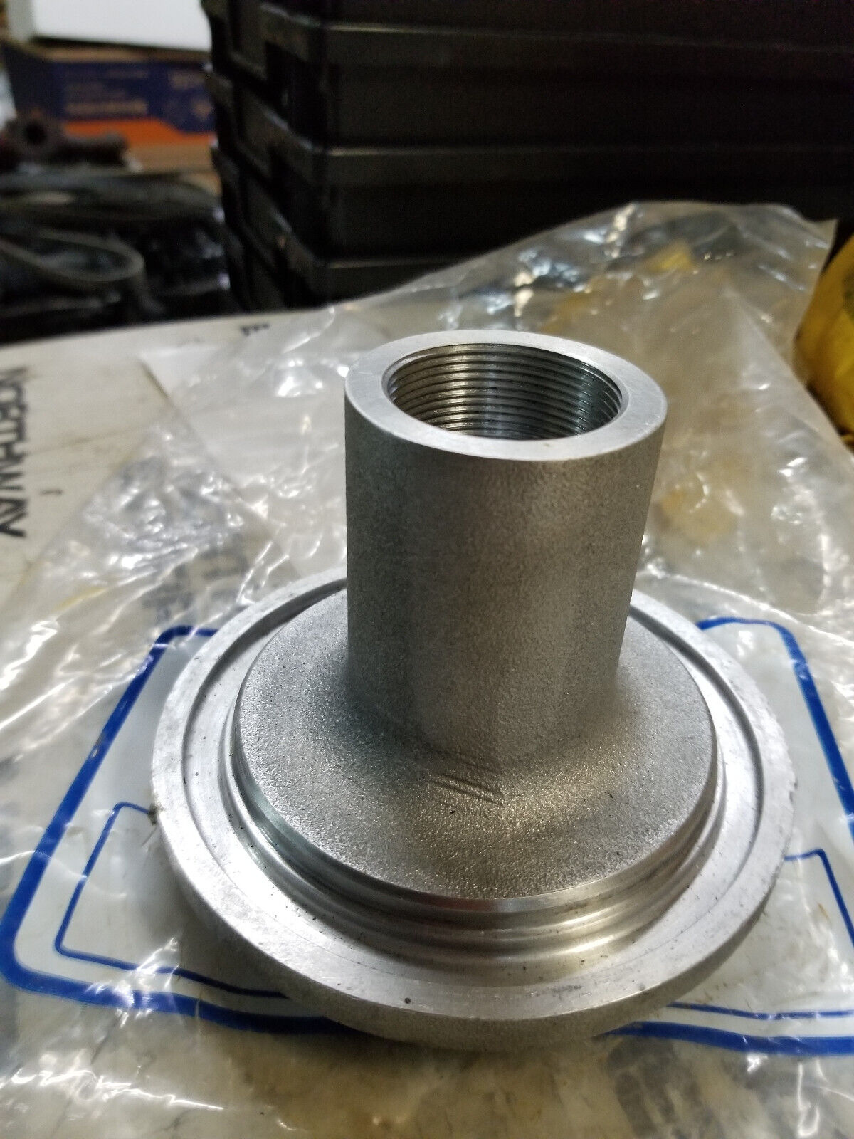 CAT 316-1807: 122mm Outer Diameter Oil Filter Base Cover 3161807