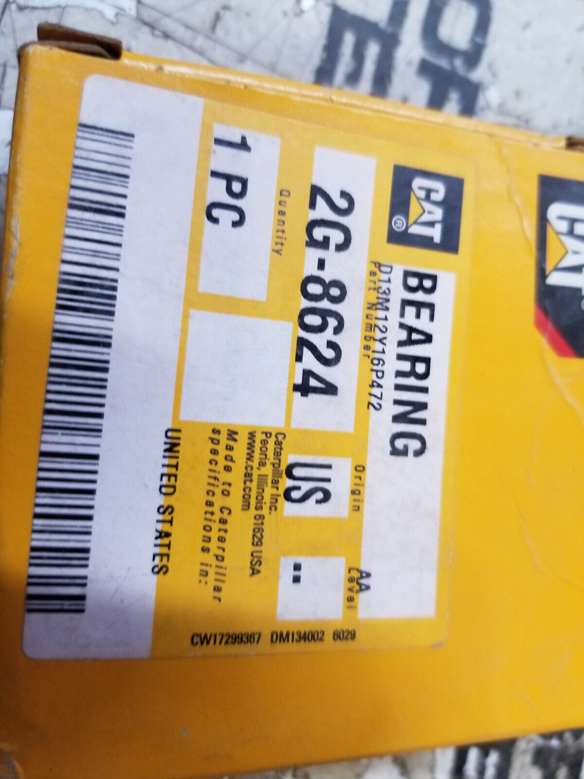 2G-8624: 57.264mm Outside Diameter Sleeve Bearing 2G8624