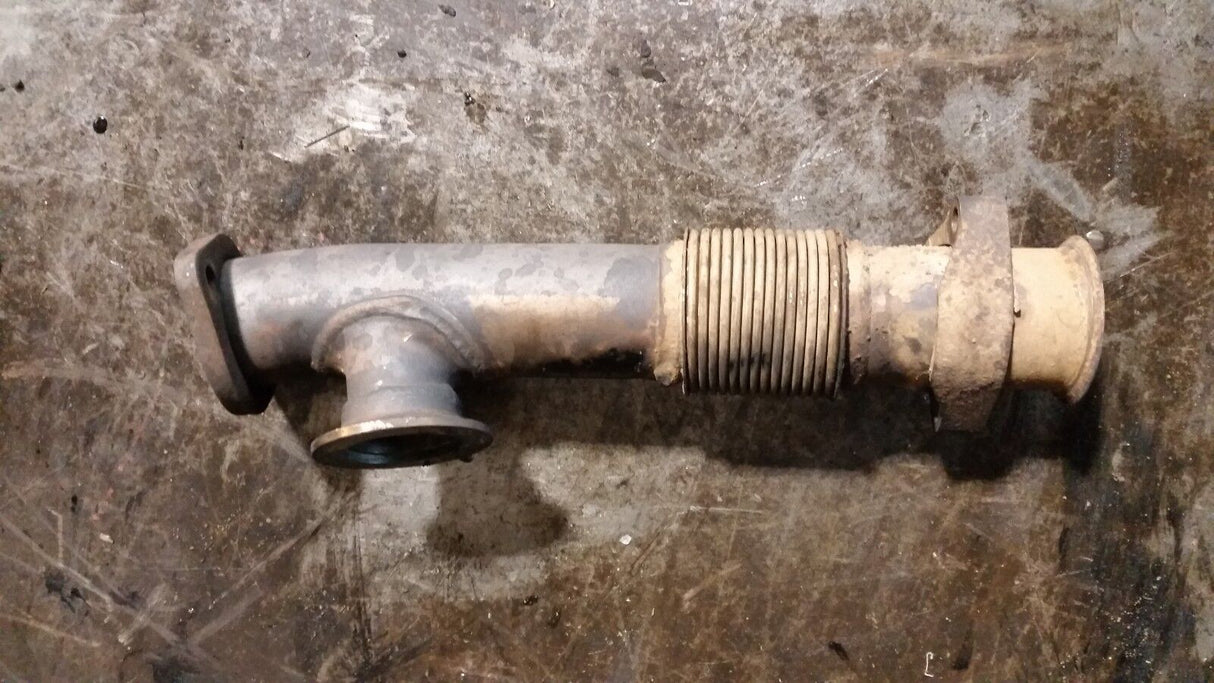 05-07 6.0 Turbo Round EGR Exhaust Up Pipe Ford Powerstroke Diesel 6.0L