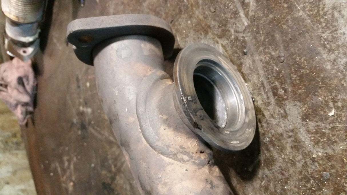 05-07 6.0 Turbo Round EGR Exhaust Up Pipe Ford Powerstroke Diesel 6.0L