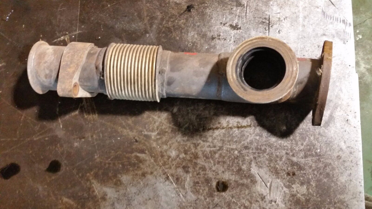 05-07 6.0 Turbo Round EGR Exhaust Up Pipe Ford Powerstroke Diesel 6.0L