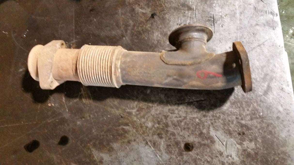 05-07 6.0 Turbo Round EGR Exhaust Up Pipe Ford Powerstroke Diesel 6.0L