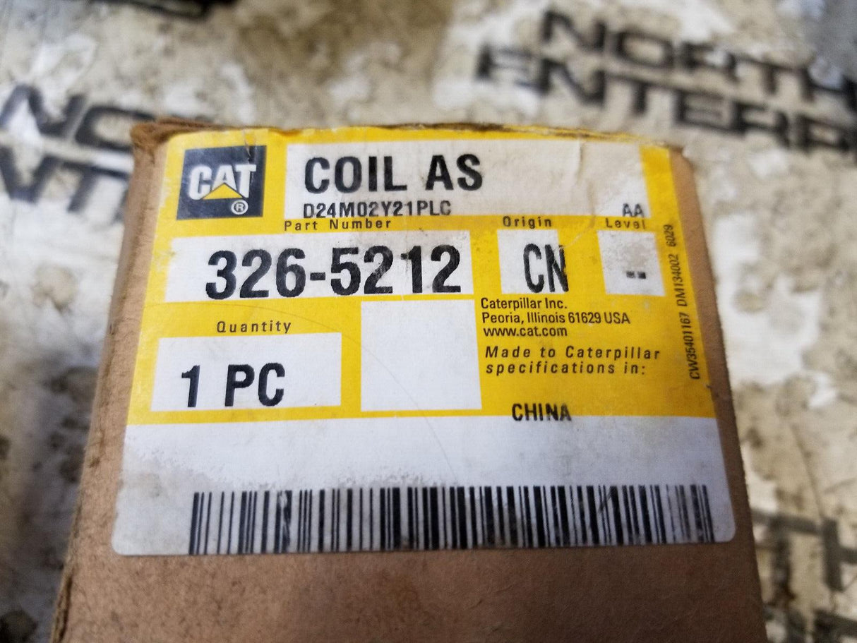 326-5212 CATERPILLAR COIL 3265212 4 Volt Direct Current Solenoid Valve