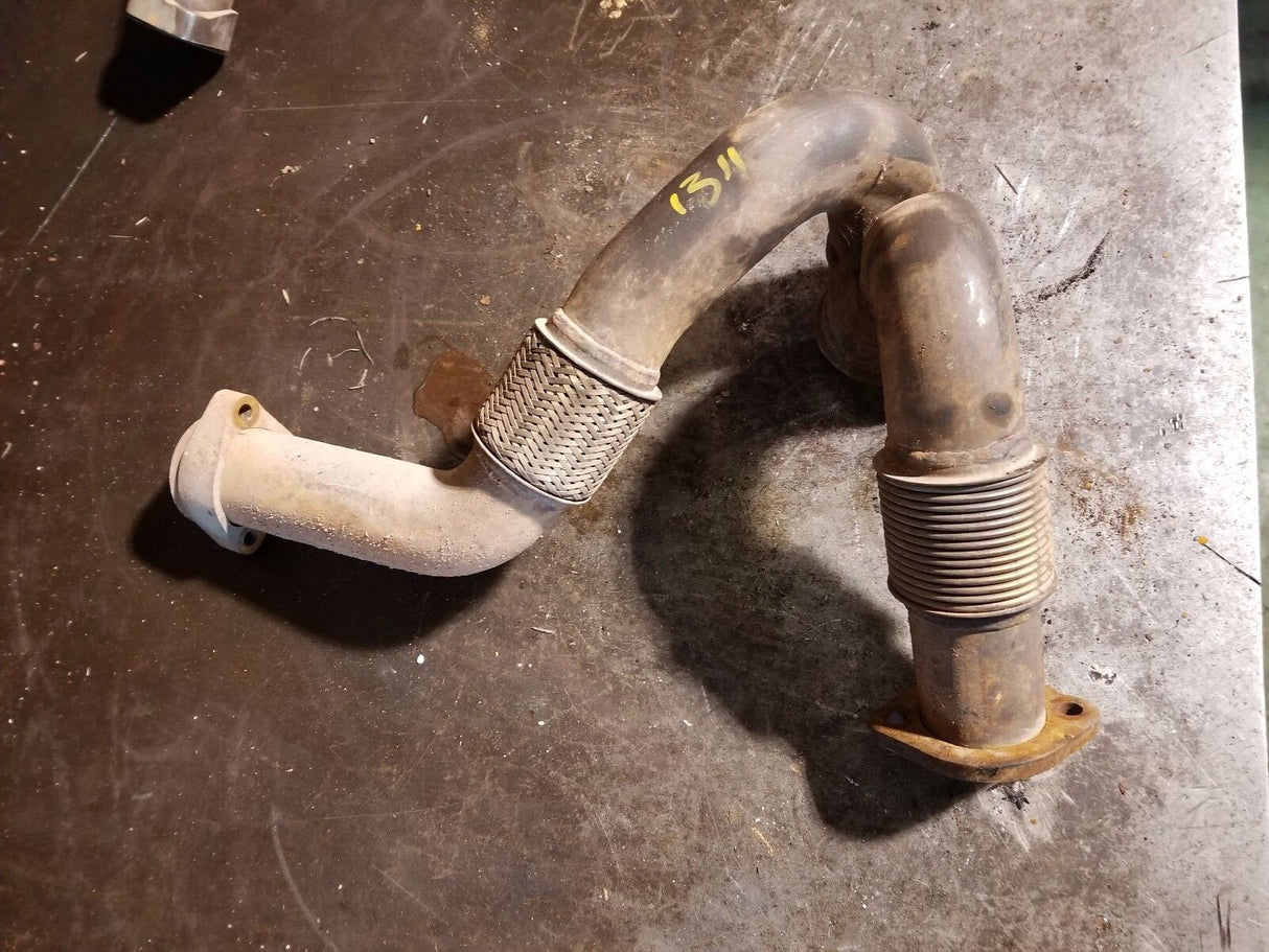 03-07 6.0 Turbo Exhaust Pipe Ford Powerstroke Diesel 6.0L Collector