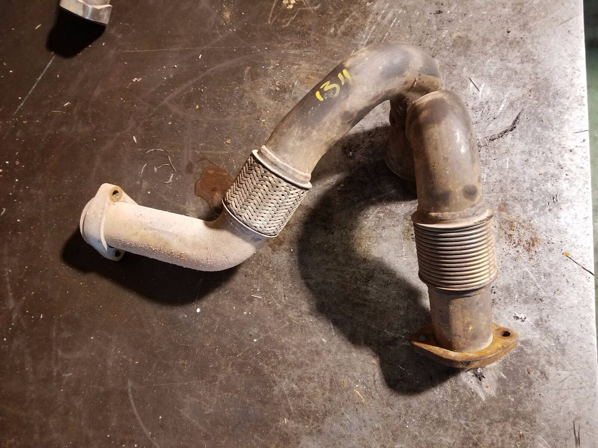 03-07 6.0 Turbo Exhaust Pipe Ford Powerstroke Diesel 6.0L Collector