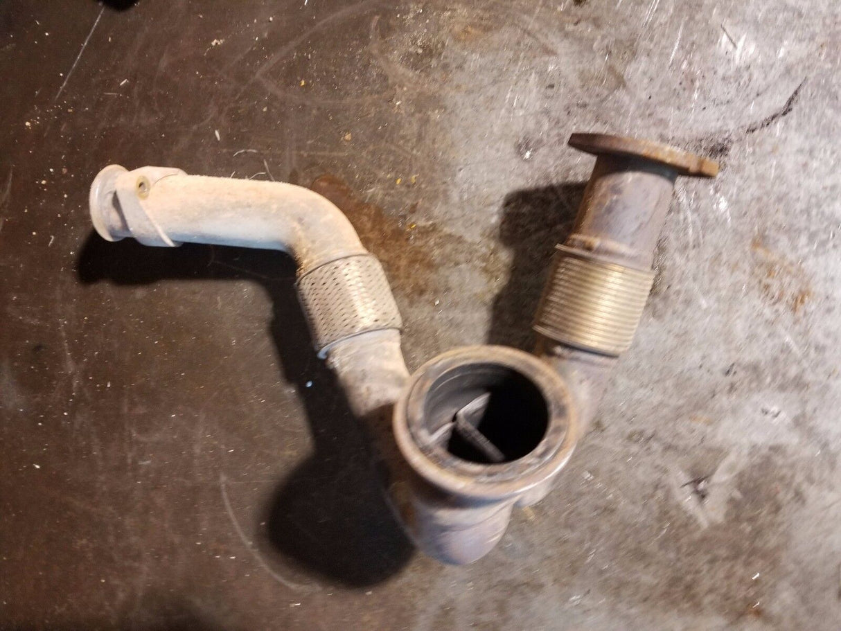 03-07 6.0 Turbo Exhaust Pipe Ford Powerstroke Diesel 6.0L Collector