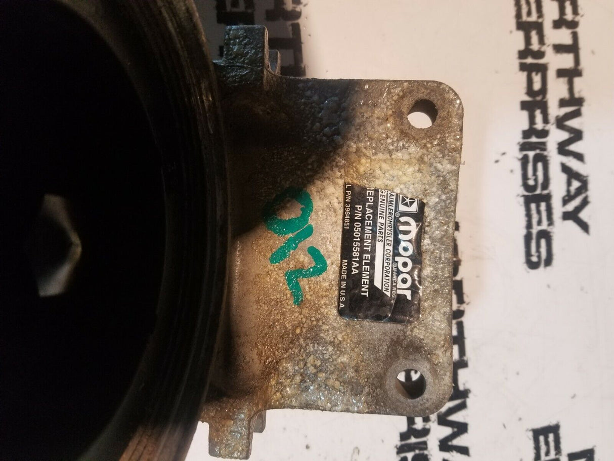 2005-2007 CUMMINS DODGE 5.9 5.9L FUEL FILTER HOUSING 05015581AA 3964851 re012