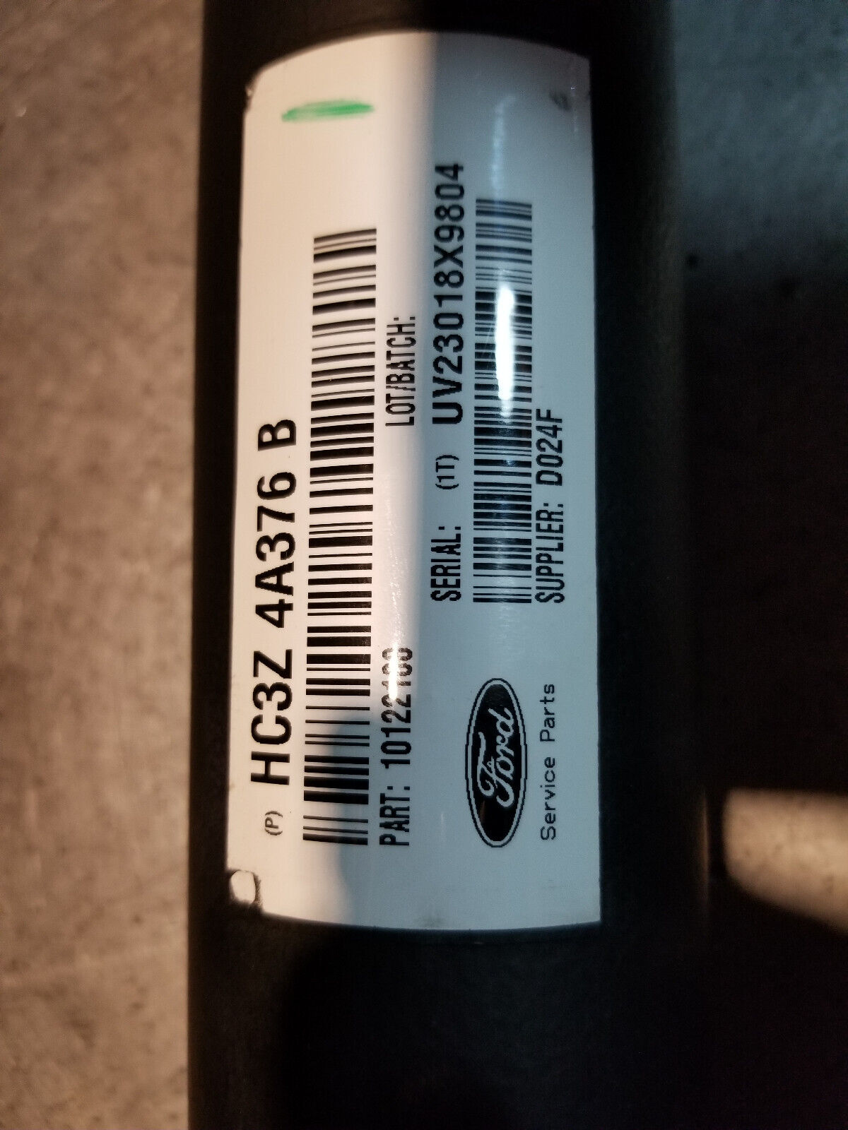HC3Z-4A376-B HC3Z4A376B FORD FRONT DRIVESHAFT 2017-2022 F350