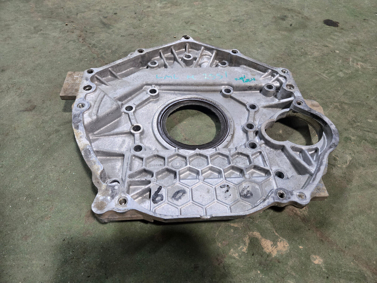 11-14 Chevy 6.6 LML Duramax Diesel MT AT Transmission Adapter Plate 12650409