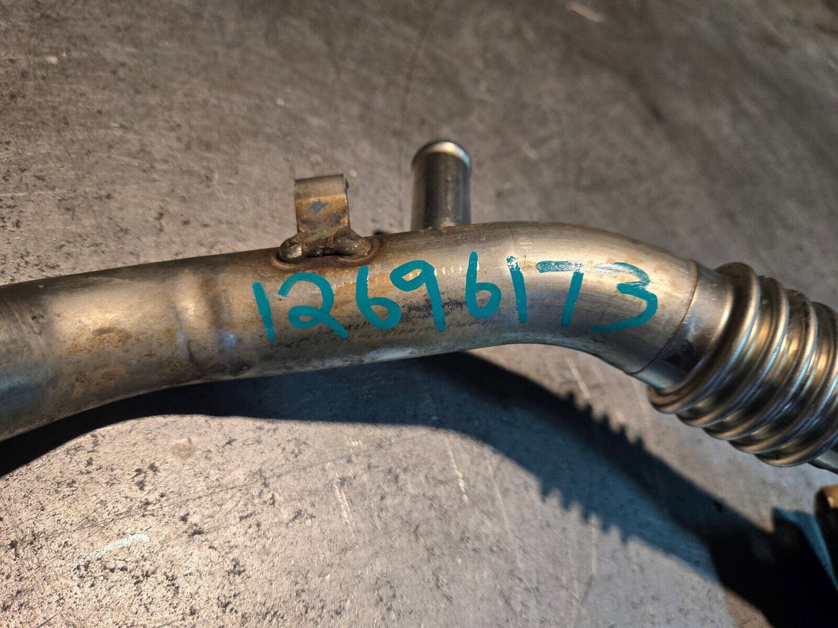 L5P 6.6 DURAMAX Exhaust Gas Recirculation Manifold Cooling Feed Pipe 12696173