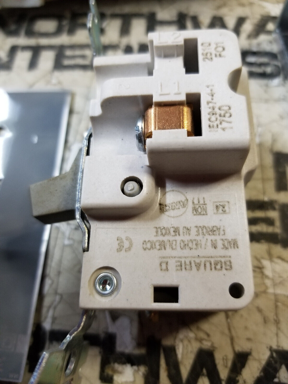 2510FG1 - Square D - Motor Starter 16 Amp - 1 Pole - 14 V