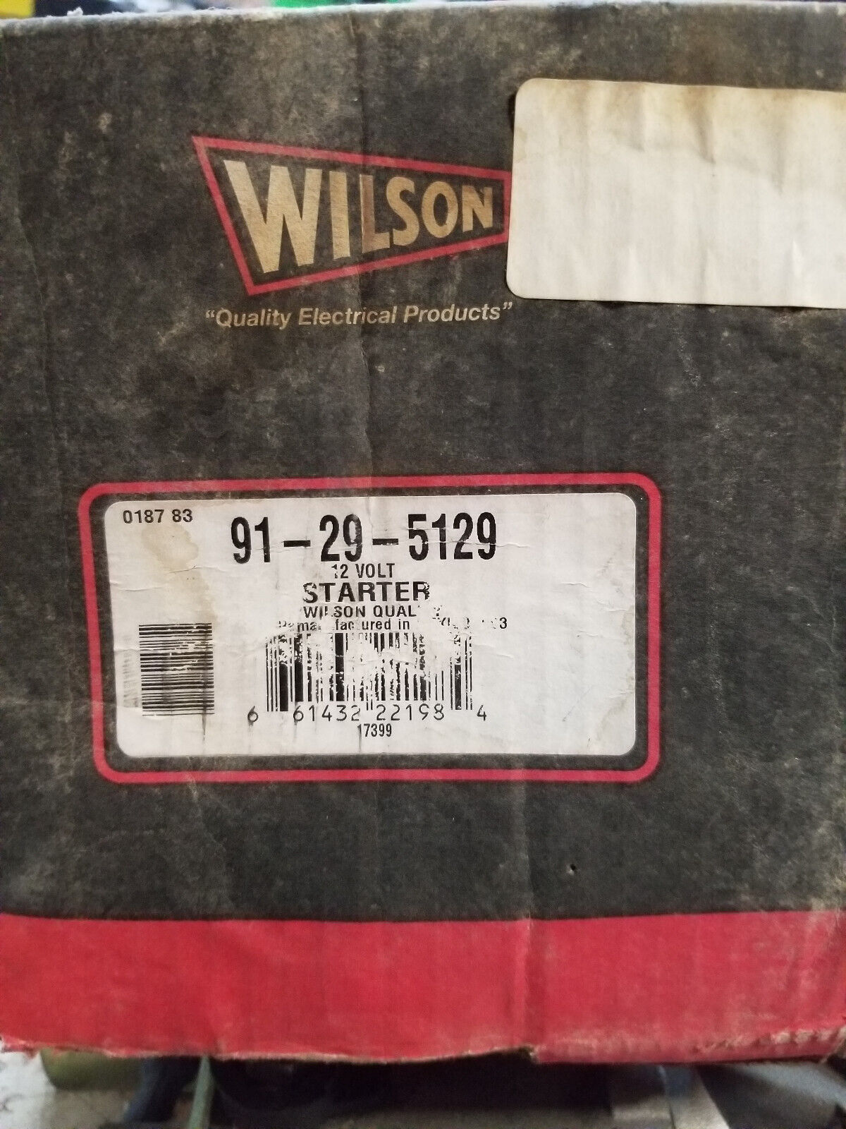 WILSON 91-29-5129 STARTER