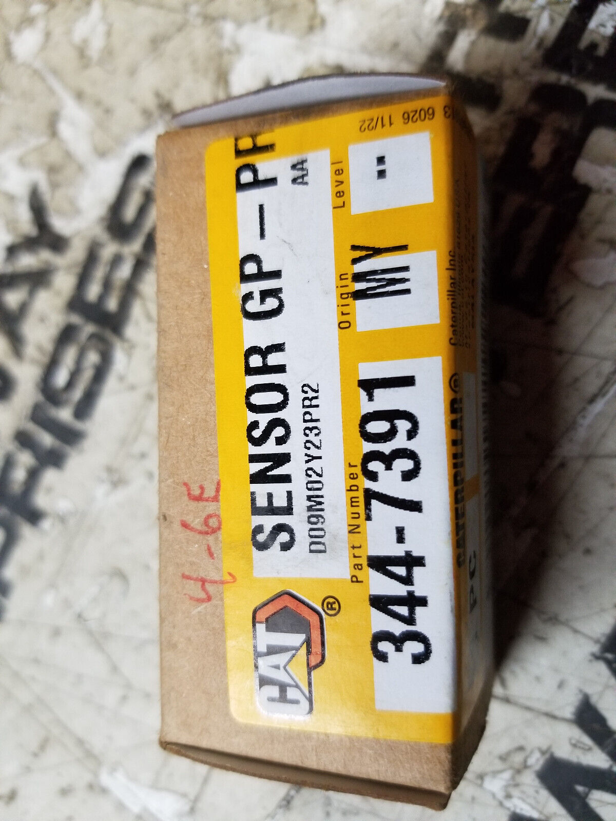 344-7391 35.5 MPa Pressure Sensor 3447391