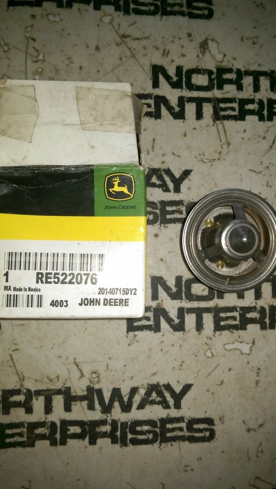 RE522076 JOHN DEERE THERMOSTAT
