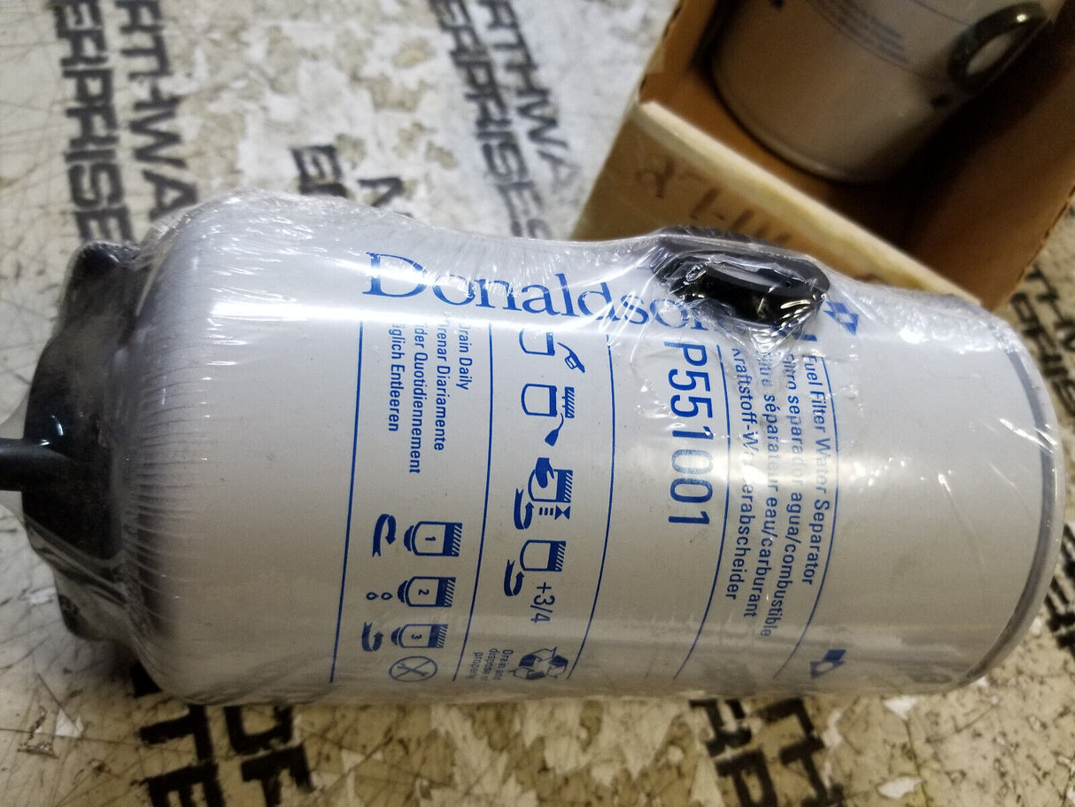 Donaldson Fuel Filter Water Separator Spin-on Twist&drain- P551001