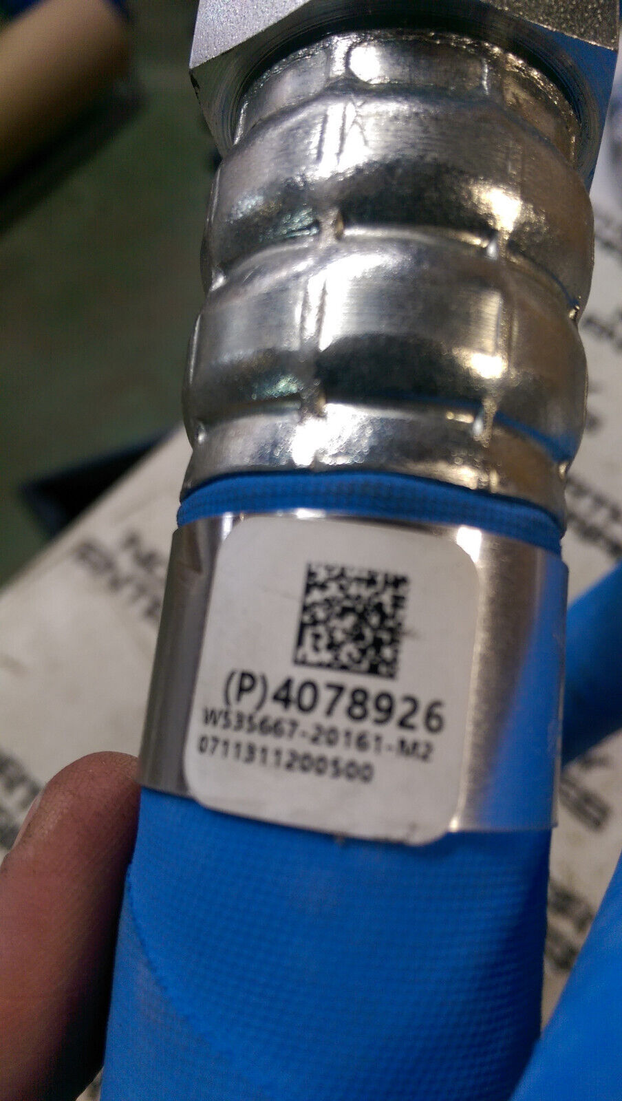 4078926 Cummins Flexible Hose Tier 3 Marine 8.3 liter C engines