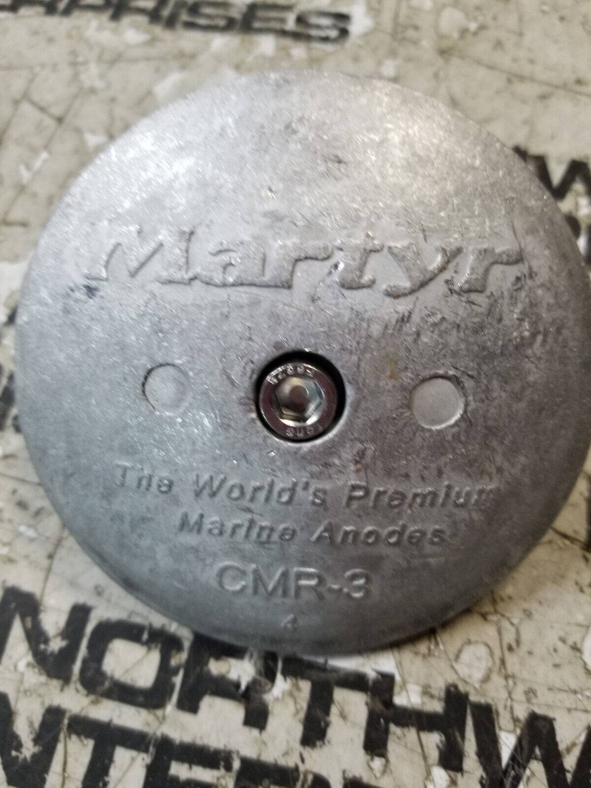 Martyr ANODES RUD Aluminum Anode CMR3 3-3/4" MTR CMR03AL