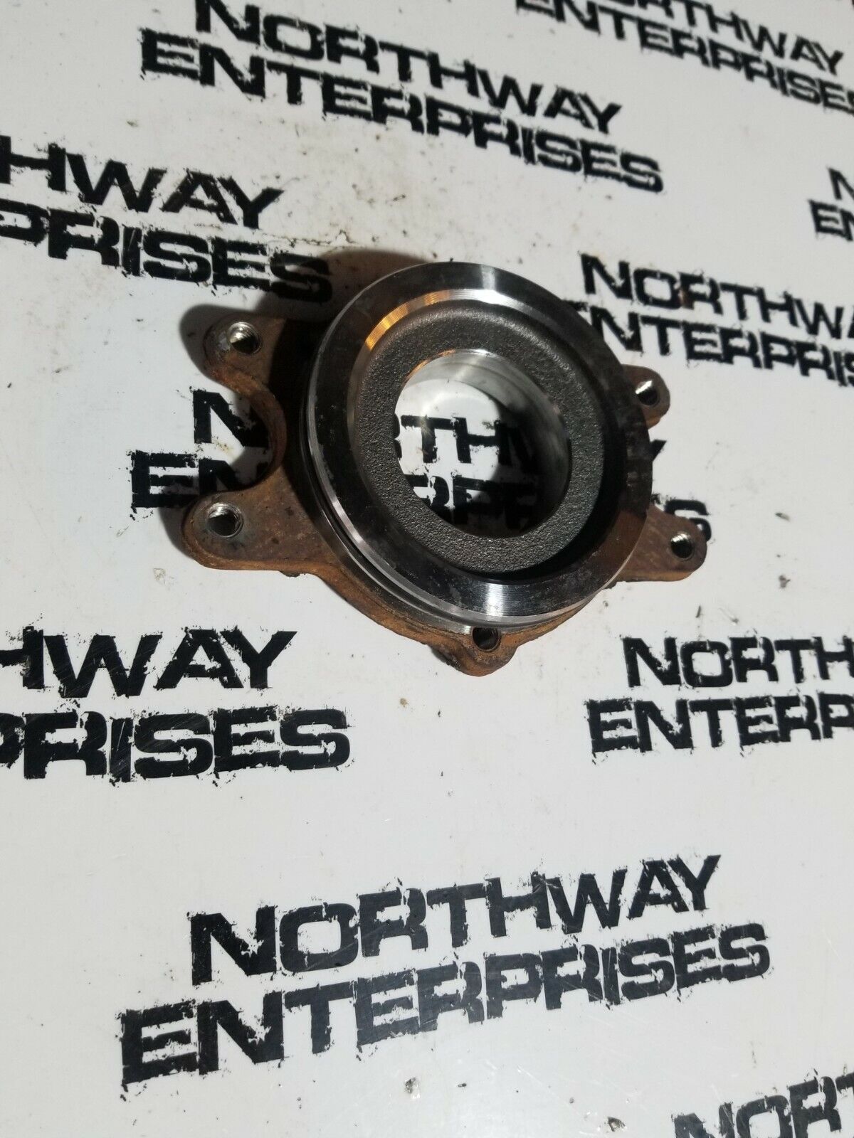 01-04 2001-2004 Chev GMC 6.6 LB7 Duramax CP3 Pump mounting plate steel 97328578