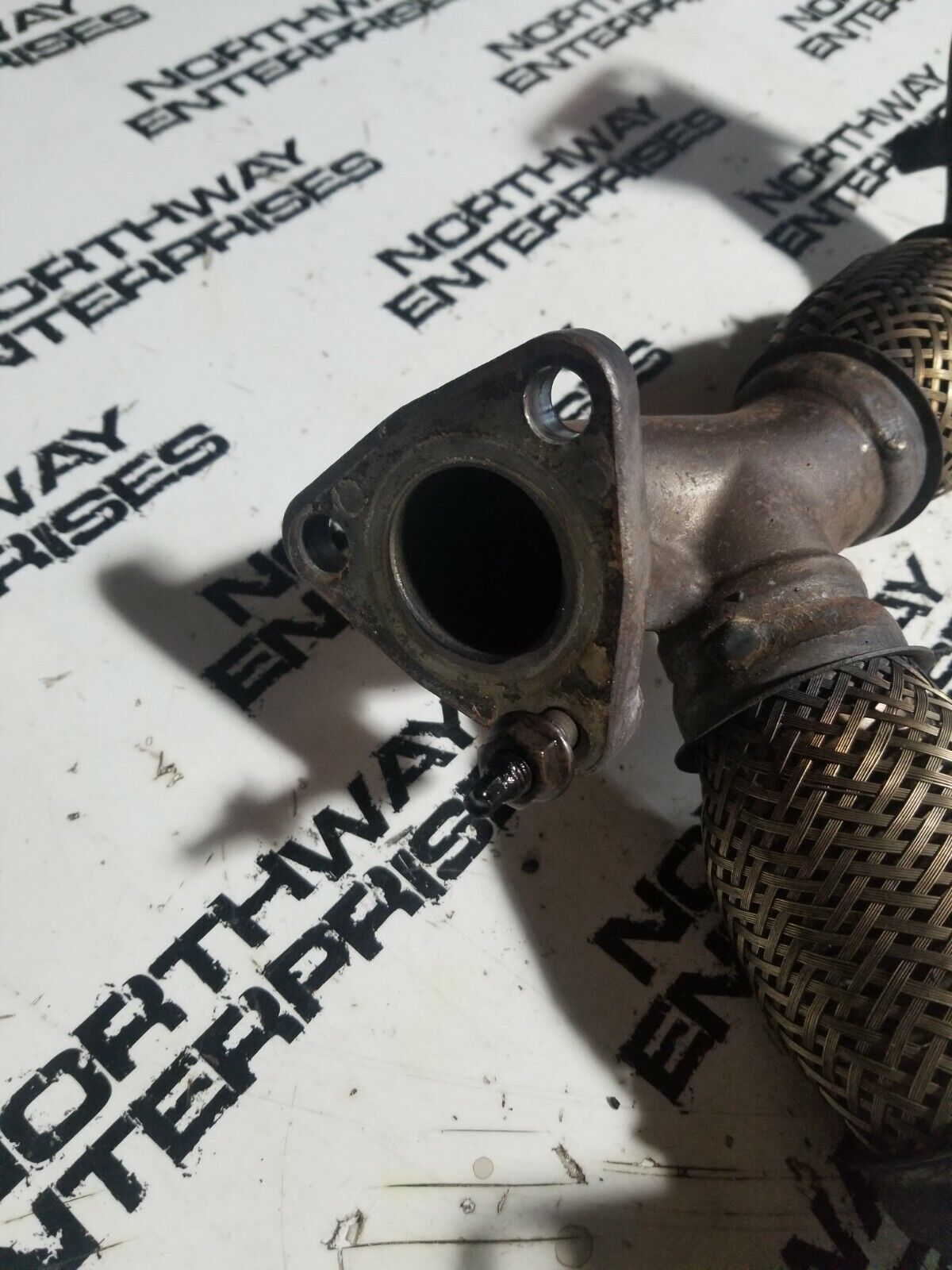 2016 -2019 NISSAN TITAN XD EGR EXHAUST PIPE 14012EZ40B