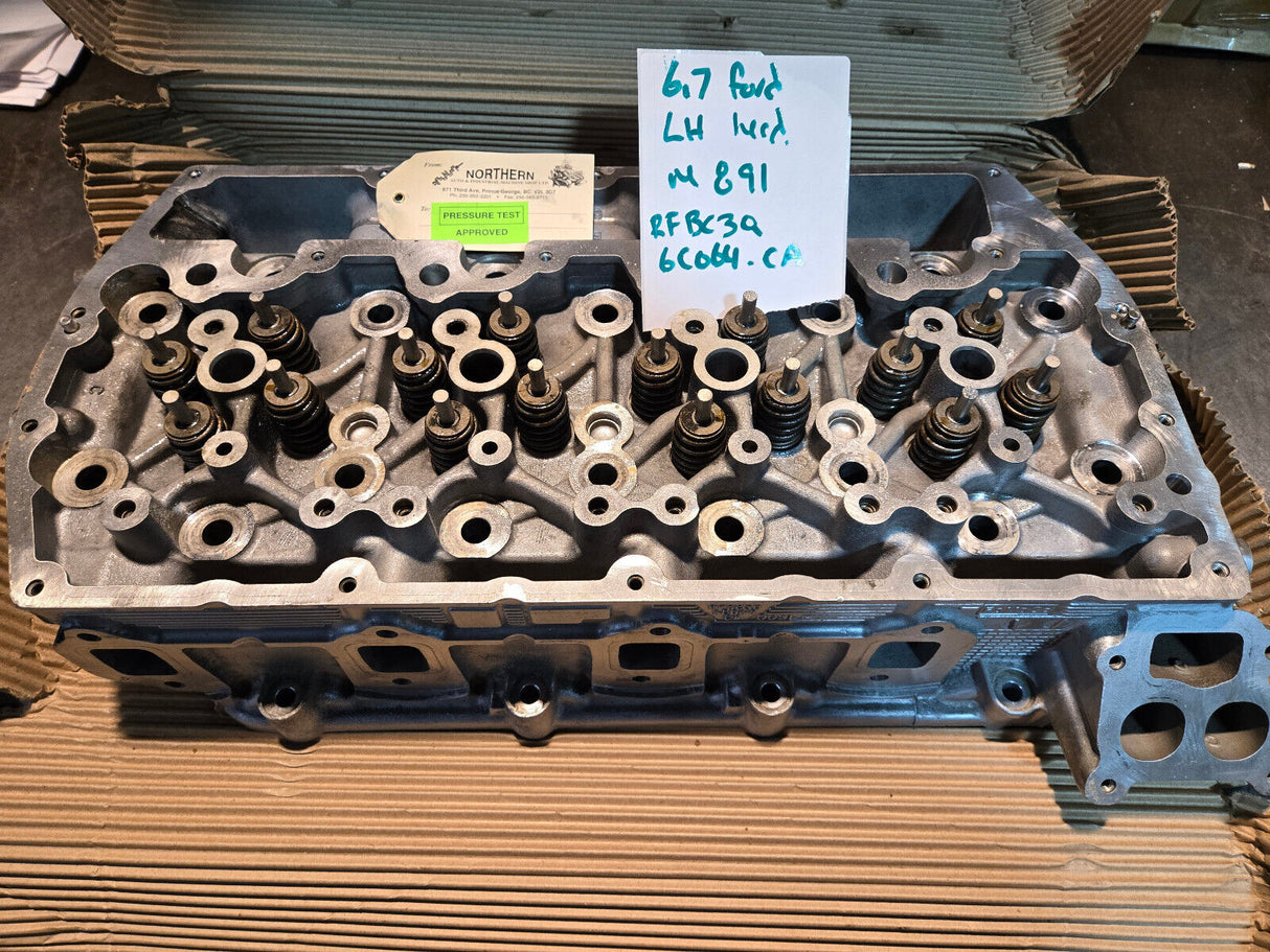 6.7 POWERSTROKE LOADED REMAN CYLINDER HEAD LH DRIVERS SIDE HC3Q-6C064-AA REF891