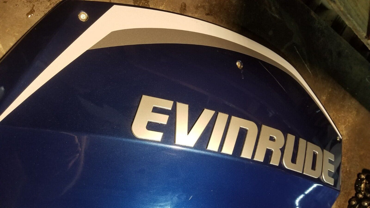 EVINRUDE 2019 300HP G2 COVER ASSEMBLY Orbital Blue STARBOARD 0285883