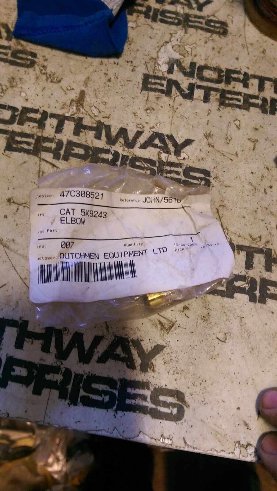 CATERPILLAR 5K-9243 ELBOW