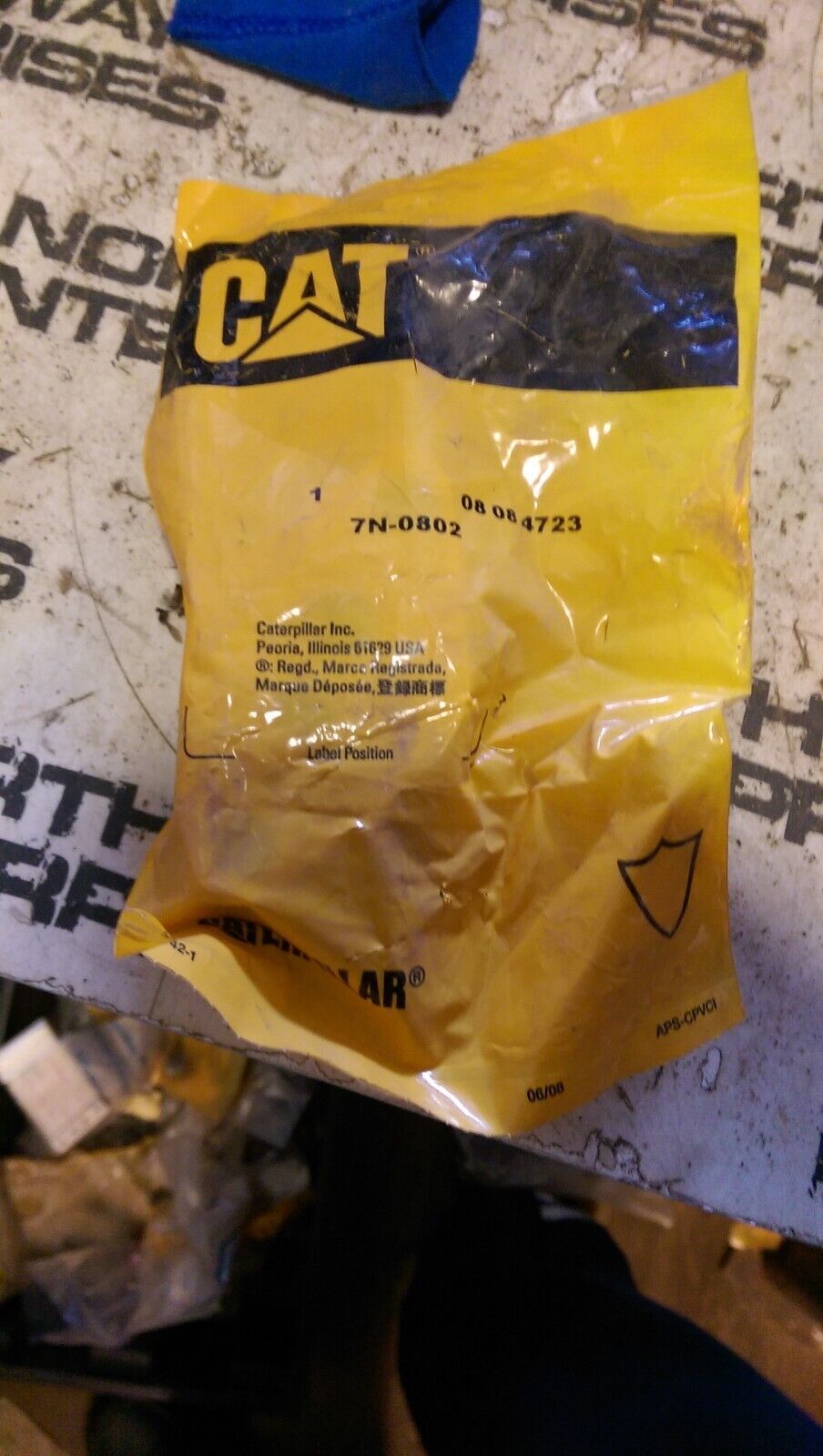 CATERPILLAR 7N-0802: SPACER