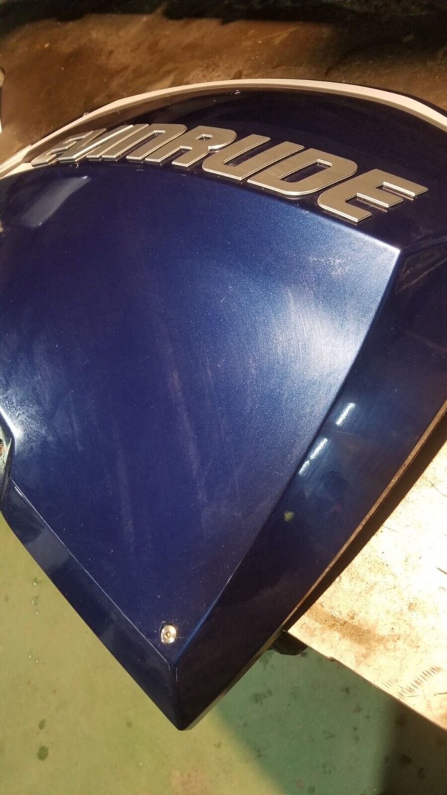 EVINRUDE 2019 300HP G2 COVER ASSEMBLY Orbital Blue STARBOARD 0285883