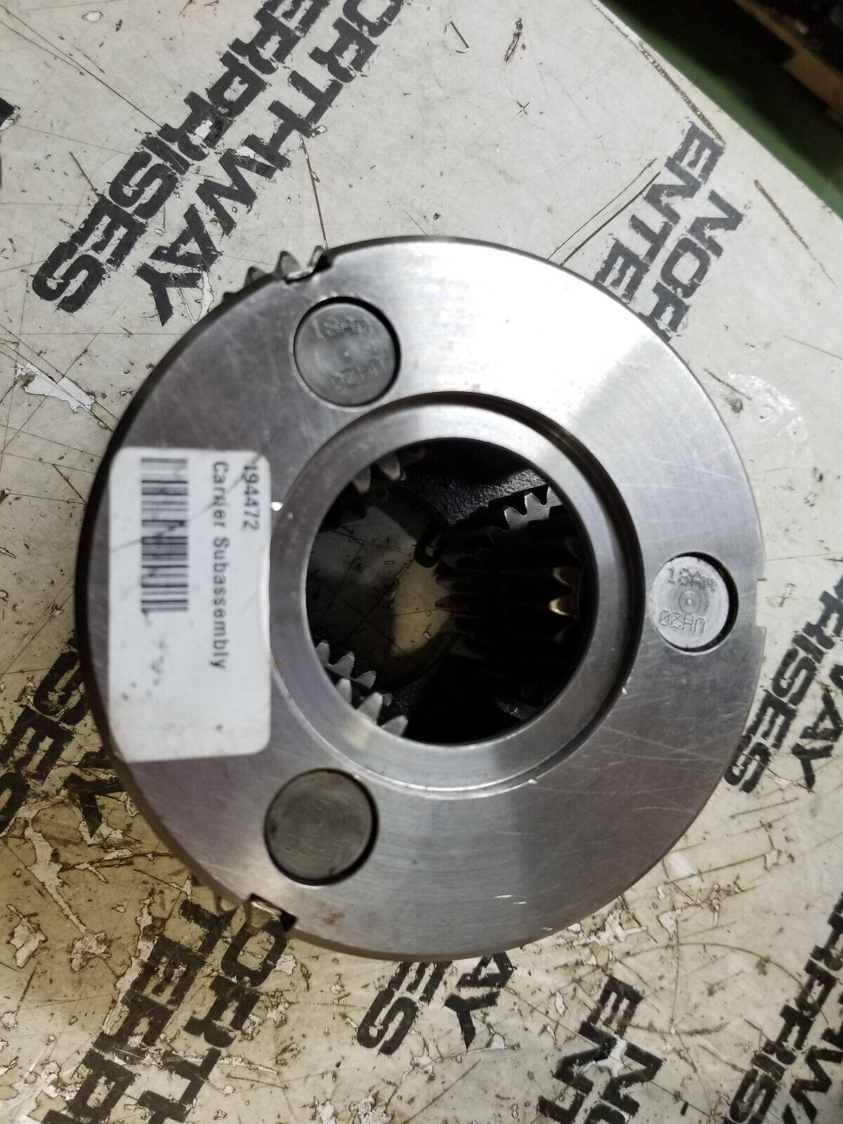 SkyJack Part # 194472 - Carrier Subassembly