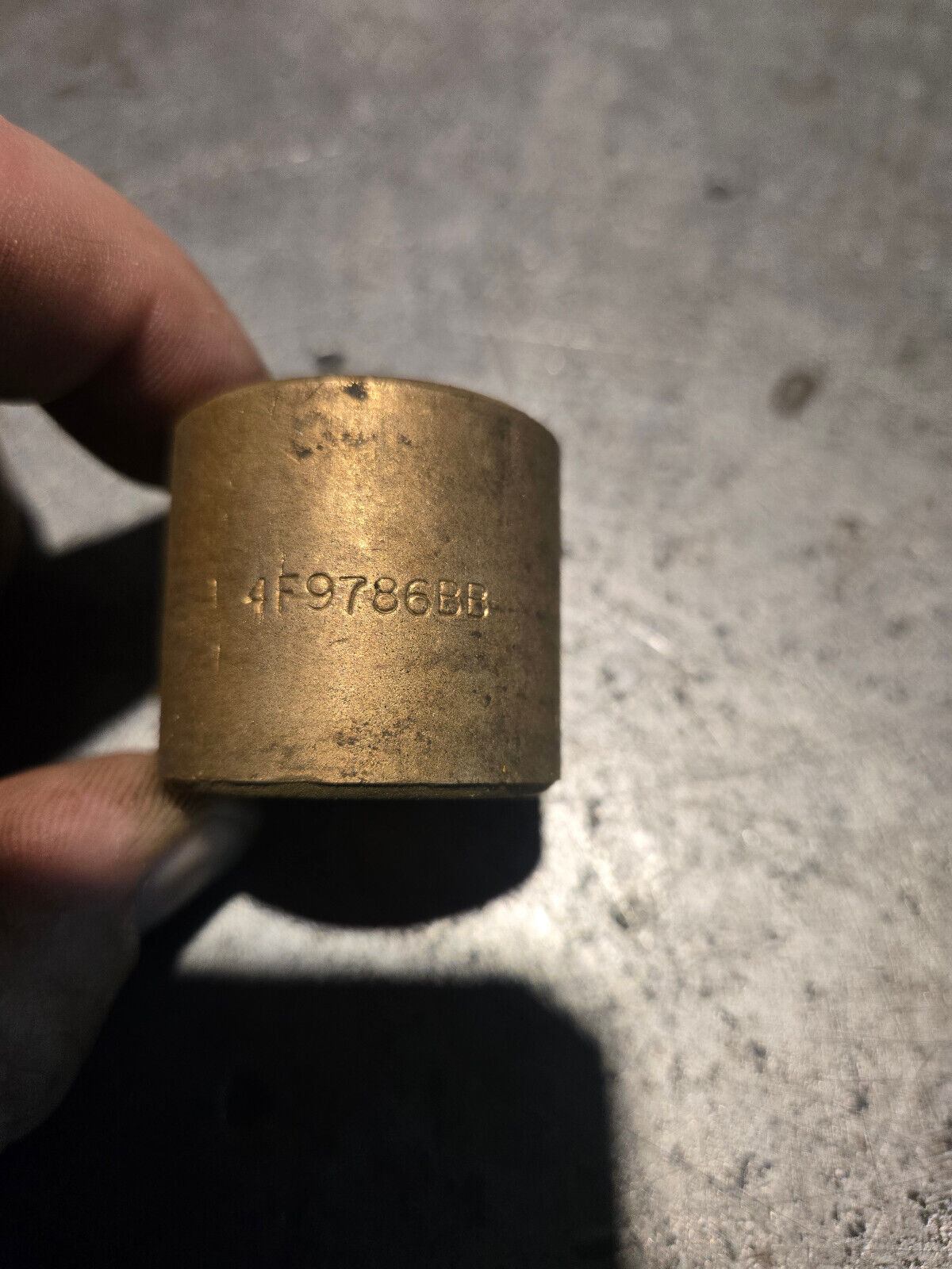 LOT OF 9 PC- 4f-9786 CATERPILLAR BUSHING SLEEVE 4f9786