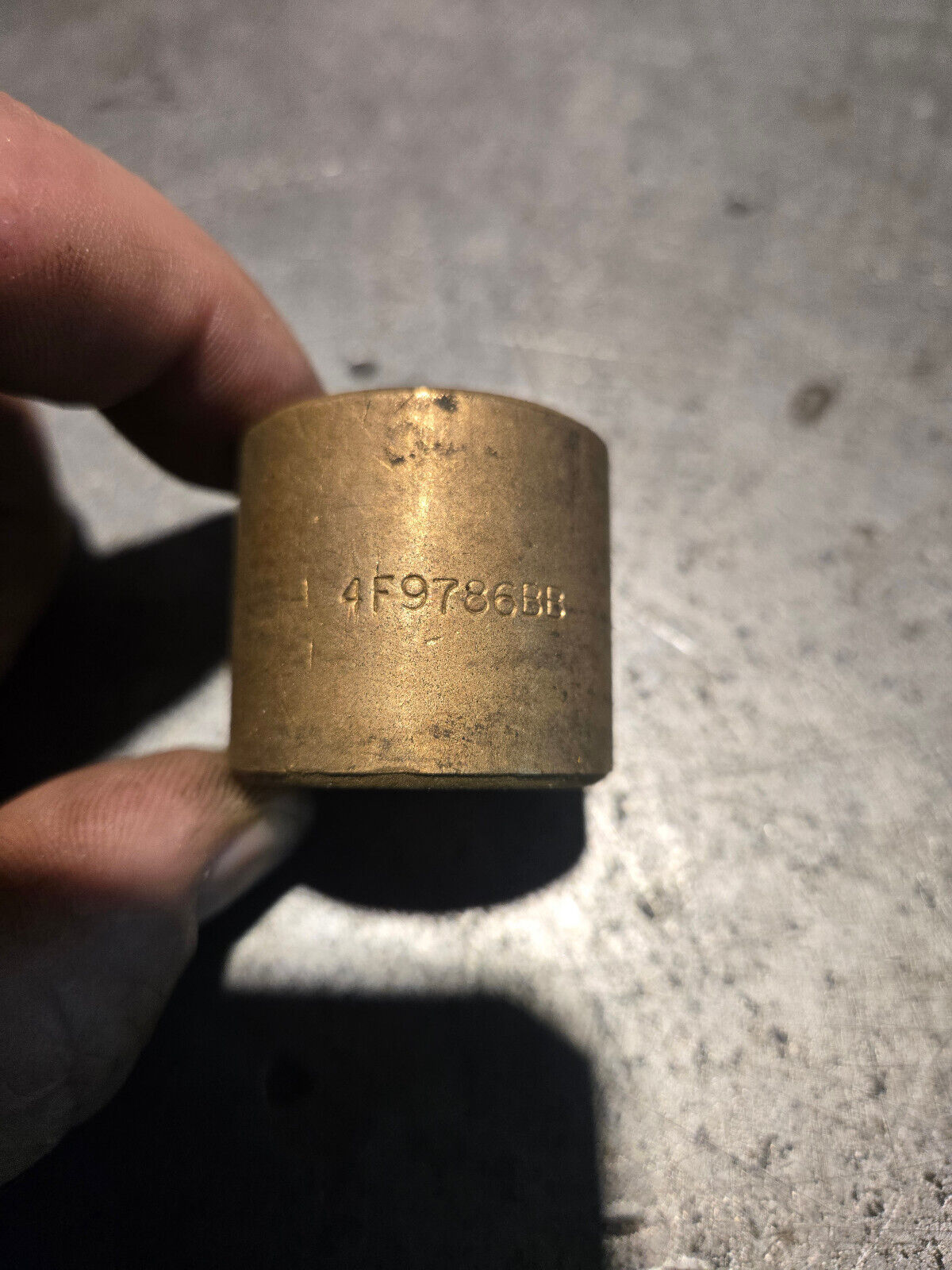 LOT OF 9 PC- 4f-9786 CATERPILLAR BUSHING SLEEVE 4f9786