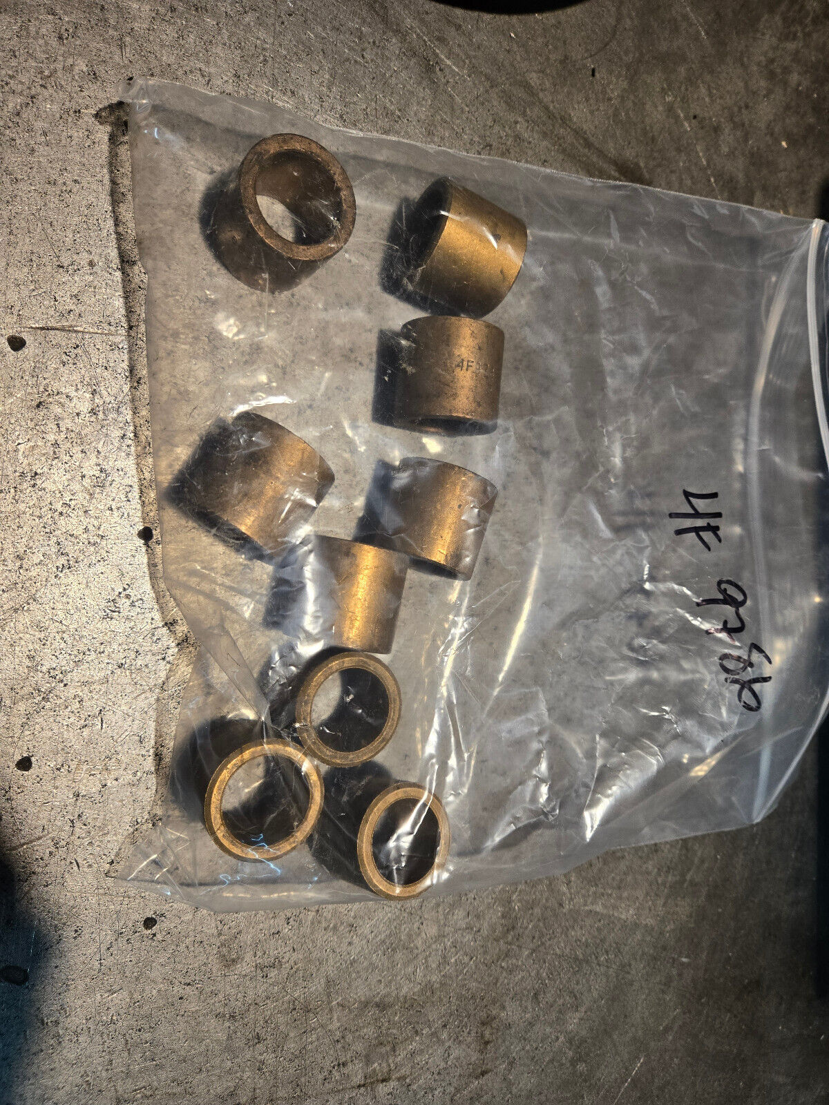 LOT OF 9 PC- 4f-9786 CATERPILLAR BUSHING SLEEVE 4f9786