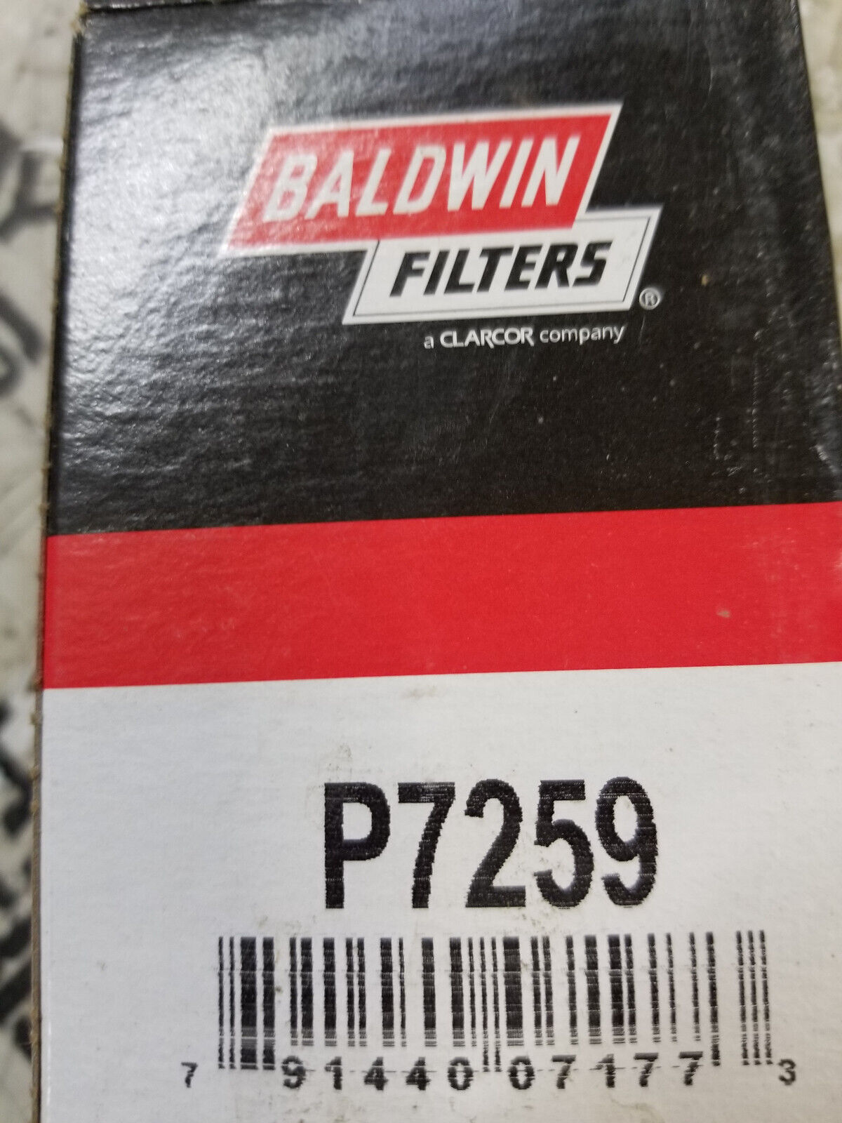 LOT OF 2 FILTERS - BALDWIN P7259