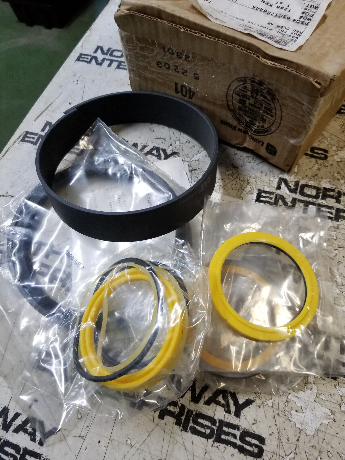 CATERPILLAR SEAL KIT 186-4351 HYDRAULIC SEAL KIT 1864351